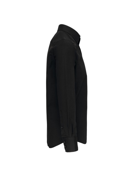 KARIBAN Chemise coton / élasthanne manches longues homme /api/colors/b9fdad4a-5e94-45cb-8c03-c08b349b28c3 personnalisable