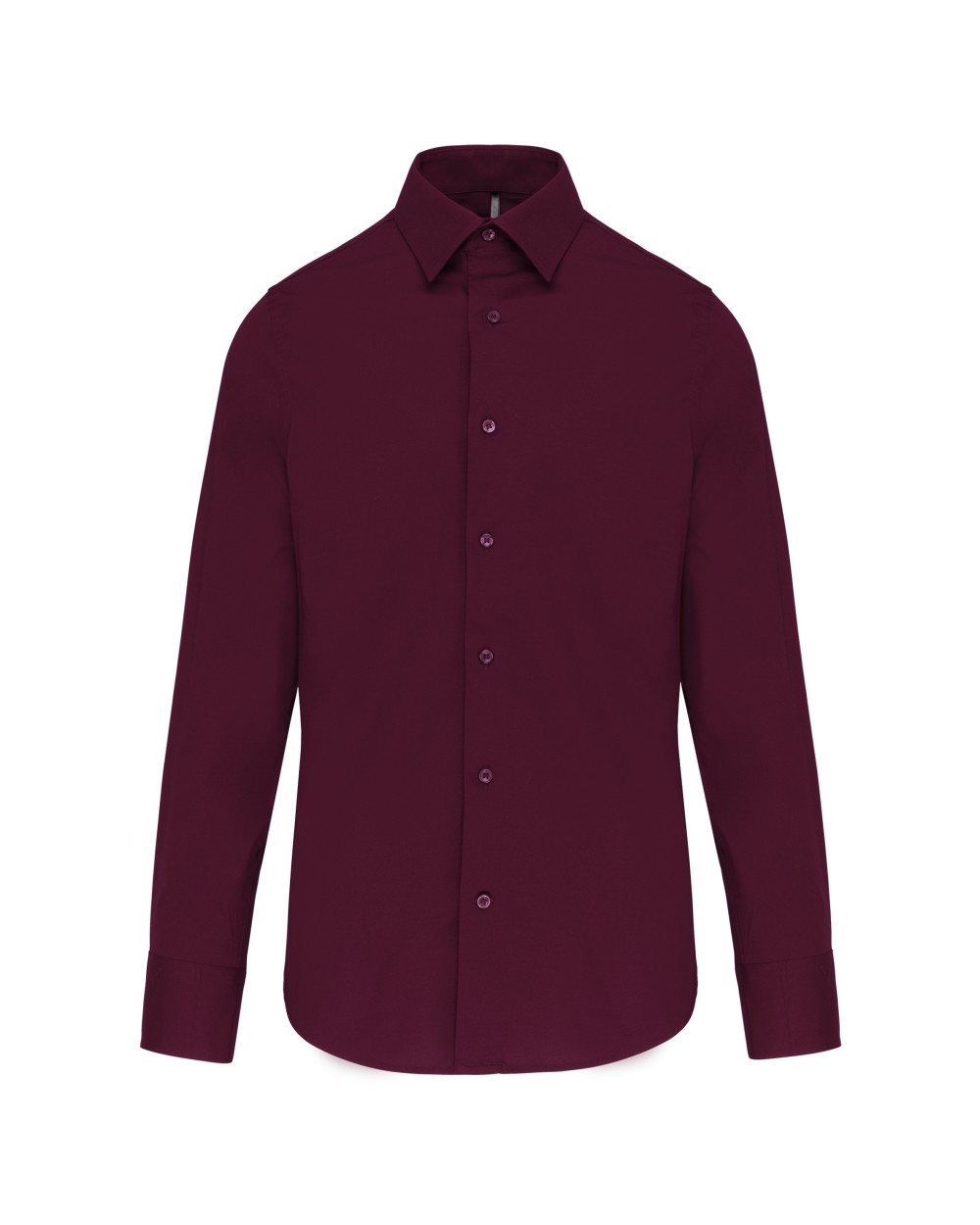 Chemises personnalisable KARIBAN Chemise coton / élasthanne manches longues homme