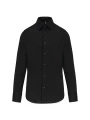 KARIBAN Chemise coton / élasthanne manches longues homme /api/colors/b9fdad4a-5e94-45cb-8c03-c08b349b28c3 personnalisable