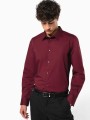 Chemises à personnaliser KARIBAN Chemise coton / élasthanne manches longues homme 