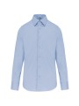 KARIBAN Chemise coton / élasthanne manches longues homme /api/colors/4c8673c9-9f30-4885-8015-c784ca13e566 personnalisable