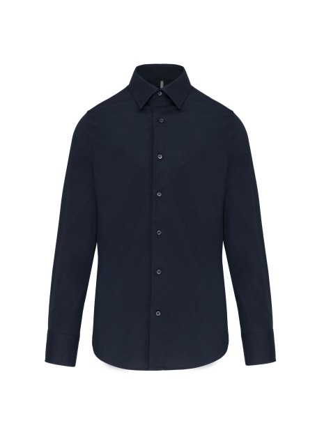 KARIBAN Chemise coton / élasthanne manches longues homme /api/colors/b68891a9-1d28-4f7a-8deb-775c45027afd personnalisable