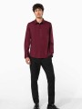 Chemises à personnaliser KARIBAN Chemise coton / élasthanne manches longues homme 