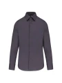 KARIBAN Chemise coton / élasthanne manches longues homme /api/colors/a74dfbdb-7821-4e15-a7e5-fe07498d41c7 personnalisable