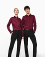 Hemden KARIBAN Heren stretch overhemd lange mouwen voor bedrukking &amp; borduring