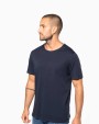 T-Shirts personnalisable KARIBAN T-shirt Bio col à bords francs manches courtes homme