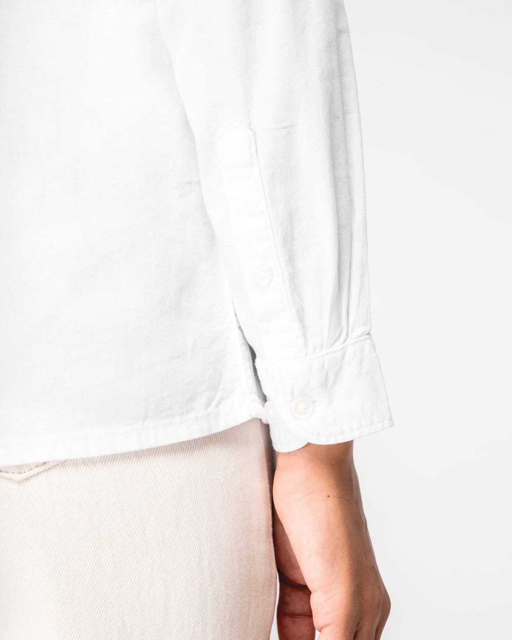 Chemises personnalisable NATIVE SPIRIT Chemise écoresponsable délavée femme