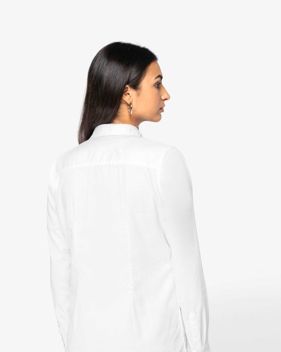 NATIVE SPIRIT Umweltfreundliches Ausgewaschene Bluse Hemden personalisierbar