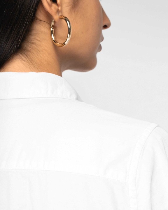 NATIVE SPIRIT Umweltfreundliches Ausgewaschene Bluse Hemden personalisierbar