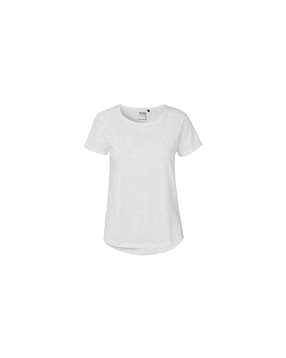 T-shirts NEUTRAL Ladies` Roll Up Sleeve T-Shirt voor bedrukking &amp; borduring