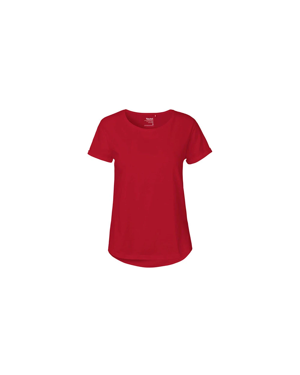 T-shirts NEUTRAL Ladies` Roll Up Sleeve T-Shirt voor bedrukking &amp; borduring