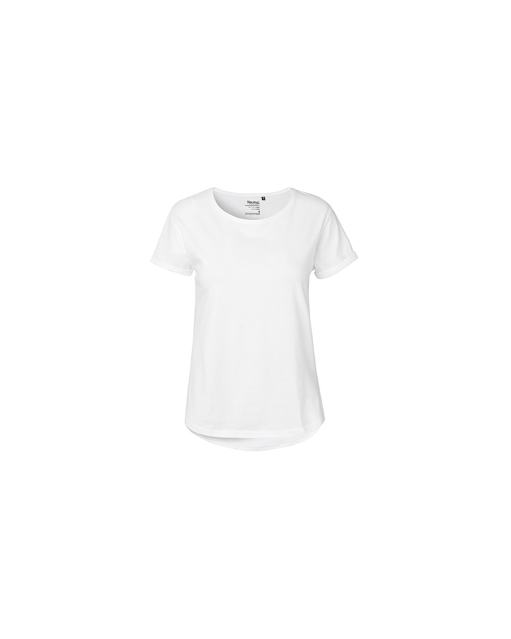 NEUTRAL Ladies Roll Up Sleeve T-Shirt T-Shirts personalisierbar