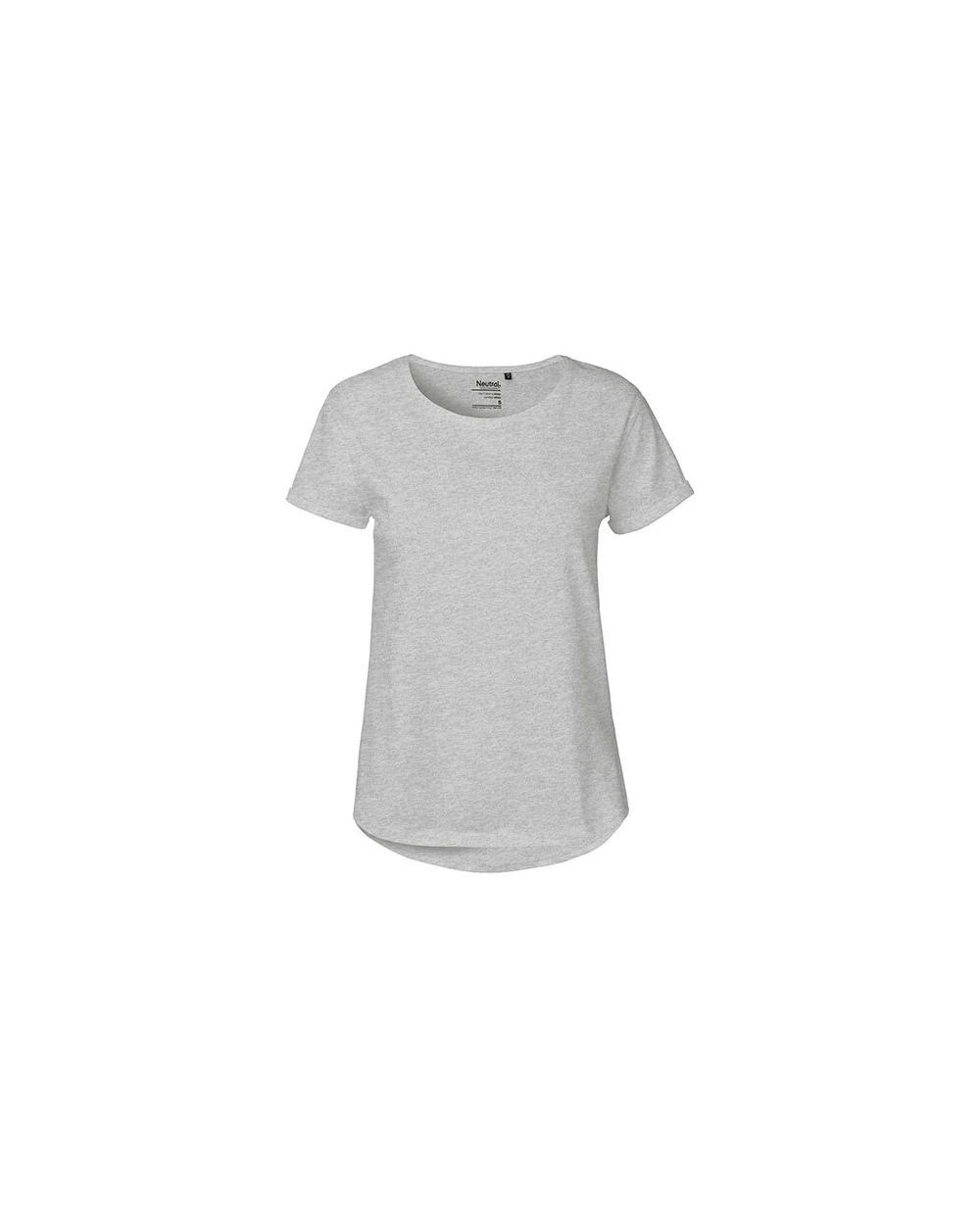 T-shirts NEUTRAL Ladies` Roll Up Sleeve T-Shirt voor bedrukking &amp; borduring