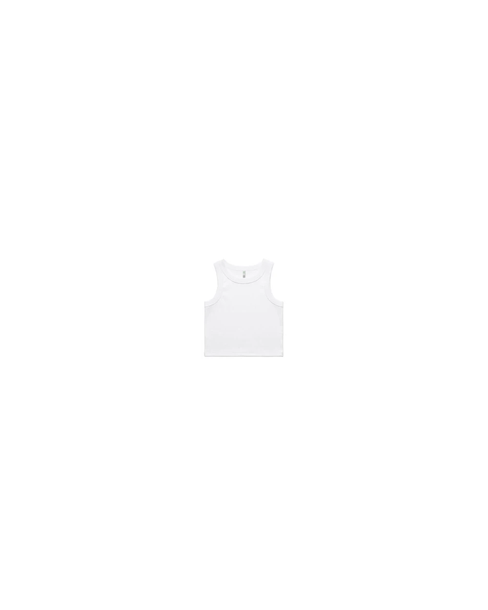 T-Shirts personnalisable AS COLOUR Wo's Organic Rib Crop Tank