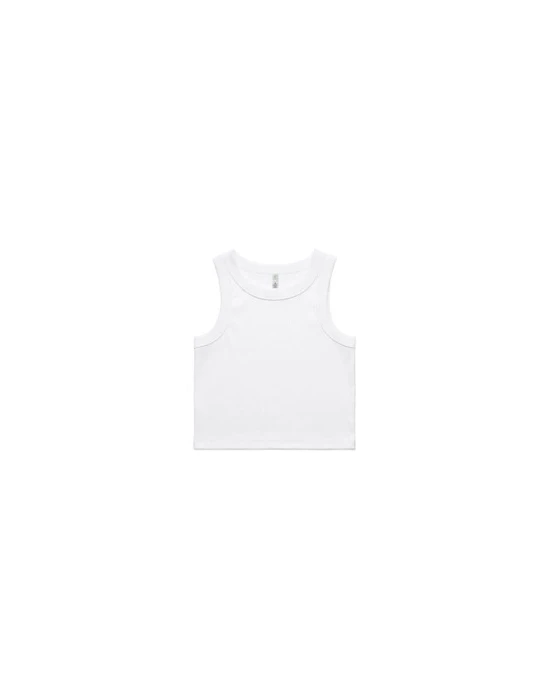 T-Shirts personnalisable As Colour Wo's Organic Rib Crop Tank