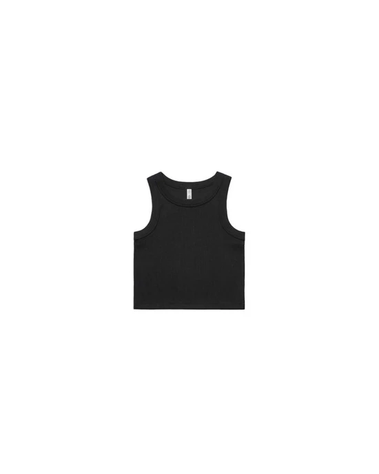 T-Shirts personnalisable As Colour Wo's Organic Rib Crop Tank