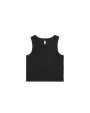 T-Shirts personnalisable As Colour Wo's Organic Rib Crop Tank