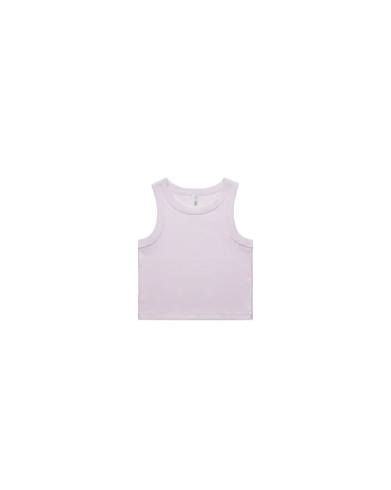 T-Shirts personnalisable As Colour Wo's Organic Rib Crop Tank