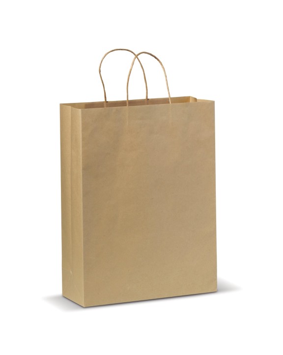 4DO Große Papiertasche im Eco Look 120g/m² Tote Bags personalisierbar