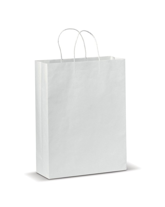 4DO Große Papiertasche im Eco Look 120g/m² Tote Bags personalisierbar