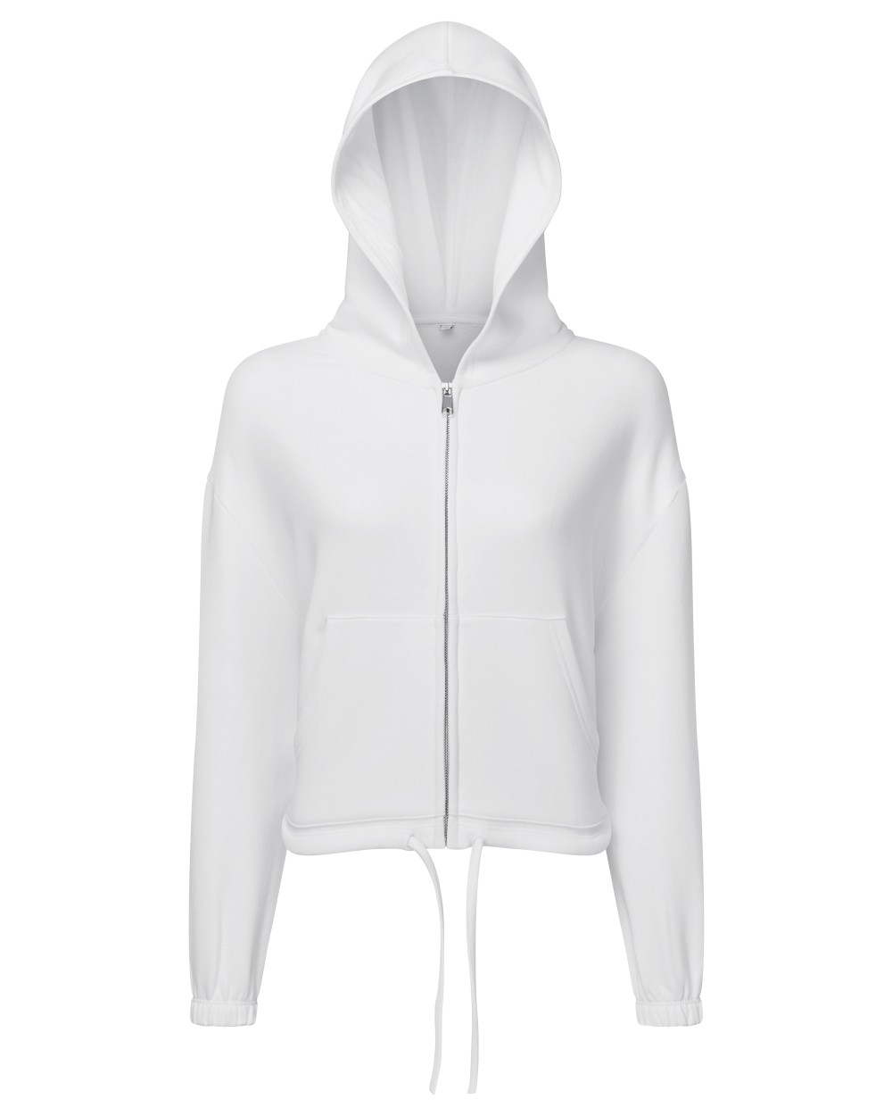 TRIDRI Women´s Recycled Drawstring Full-Zip Hoodie Sweatshirts personalisierbar