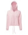 TRIDRI Women´s Recycled Drawstring Full-Zip Hoodie Sweatshirts personalisierbar