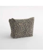 WESTFORDMILL Clutch aus Canvas mit Leopardenmuster Taschen personalisierbar
