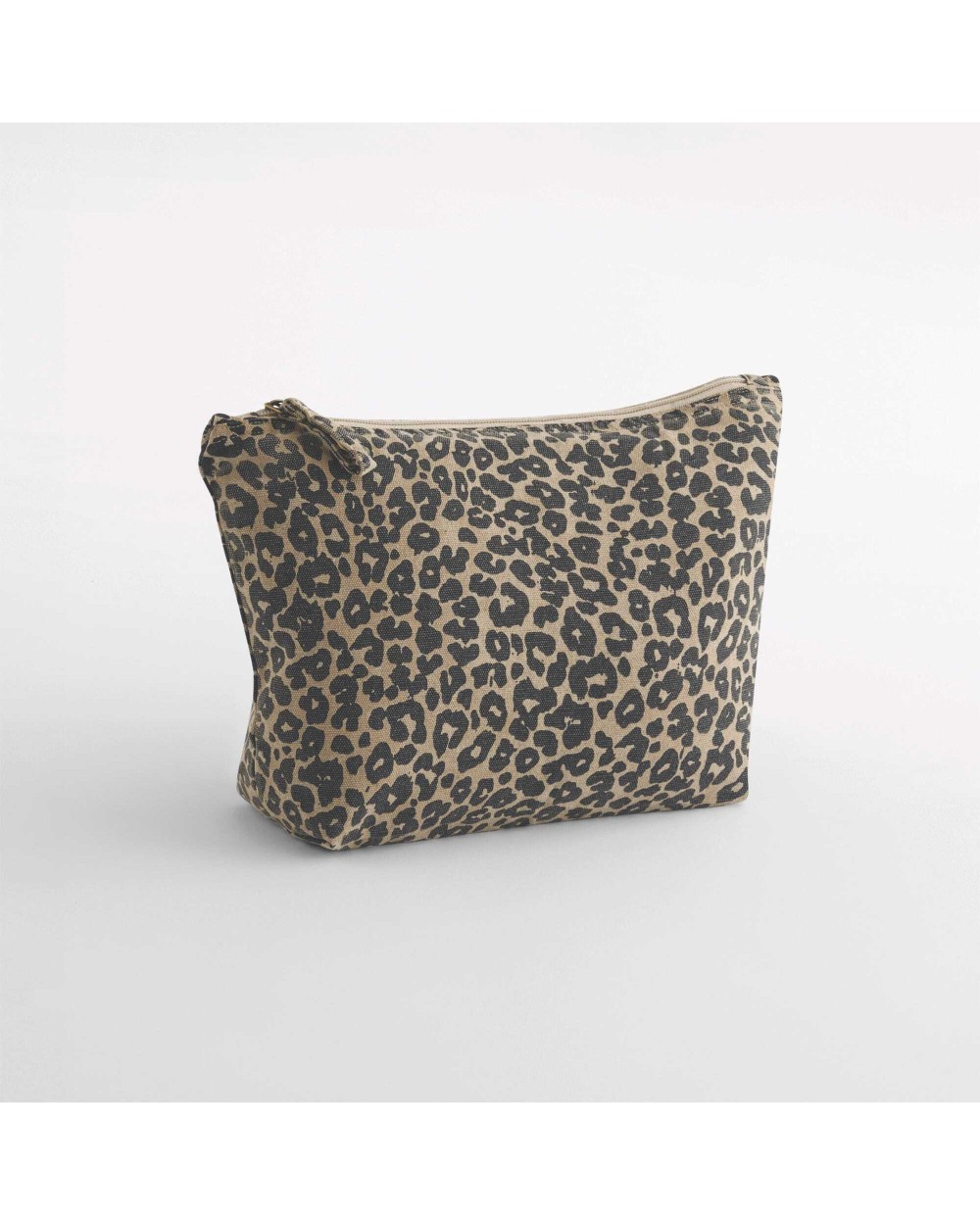 Tassen & Zakken WESTFORDMILL Canvas etui met luipaardprint voor bedrukking &amp; borduring