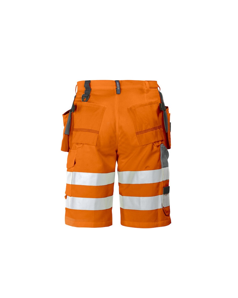 Bermuda's & Shorts PROJOB 6503 SIGNALISATIESHORT MET SPIJKERZAKKEN EN ISO 20471 KLASSE 2 voor bedrukking &amp; borduring