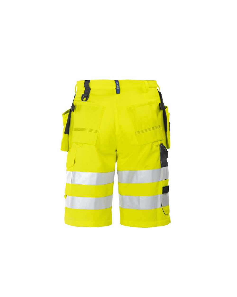 Bermuda's & Shorts PROJOB 6503 SIGNALISATIESHORT MET SPIJKERZAKKEN EN ISO 20471 KLASSE 2 voor bedrukking &amp; borduring