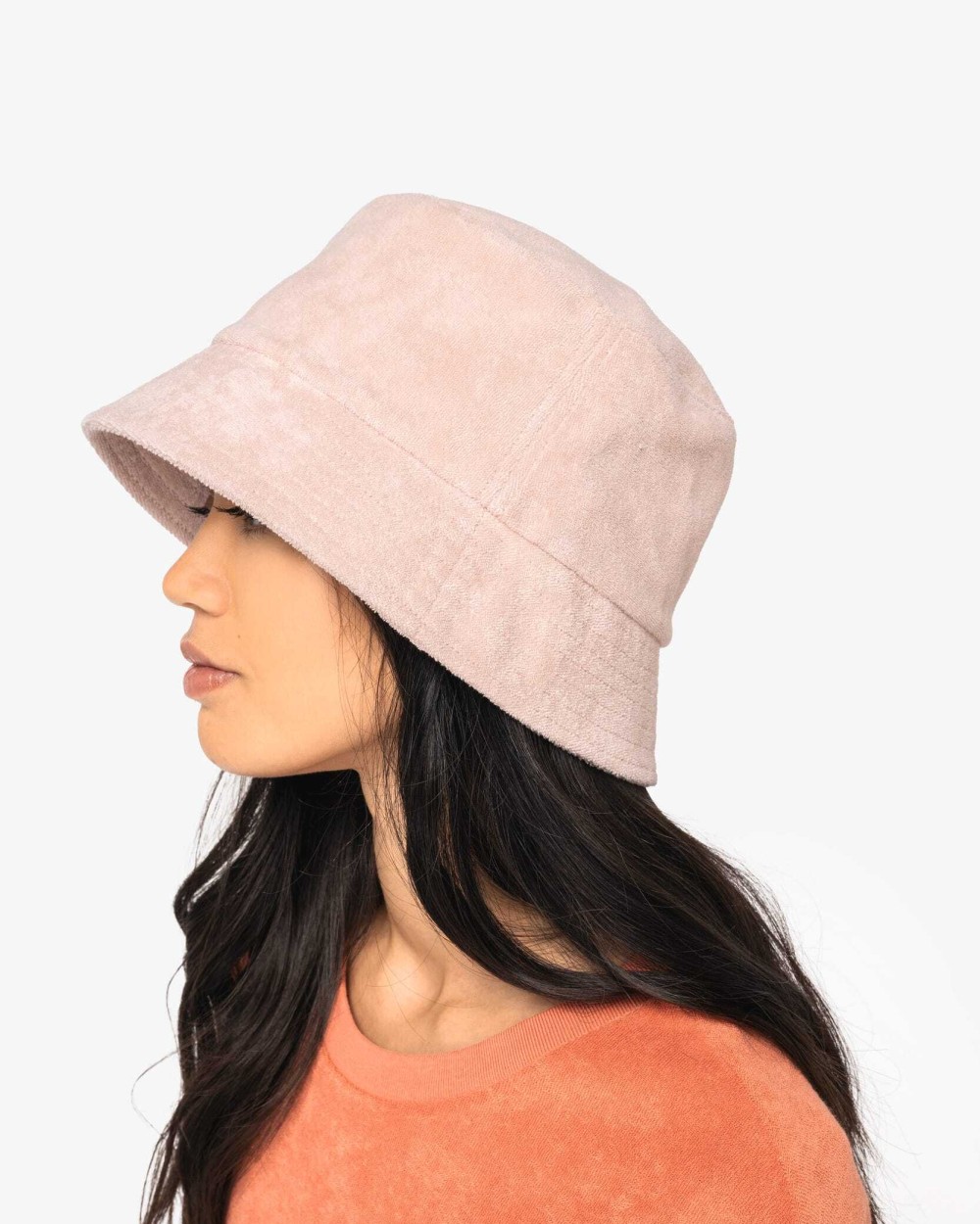 Bucket hats NATIVE SPIRIT Ecologische uniseks bucket hat in badstof voor bedrukking &amp; borduring