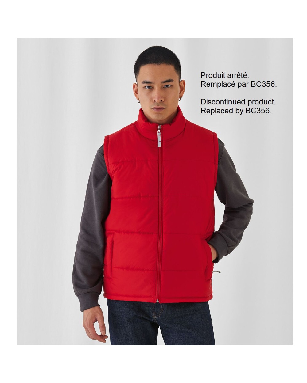 Vestes personnalisable B&C BODYWARMER / MEN