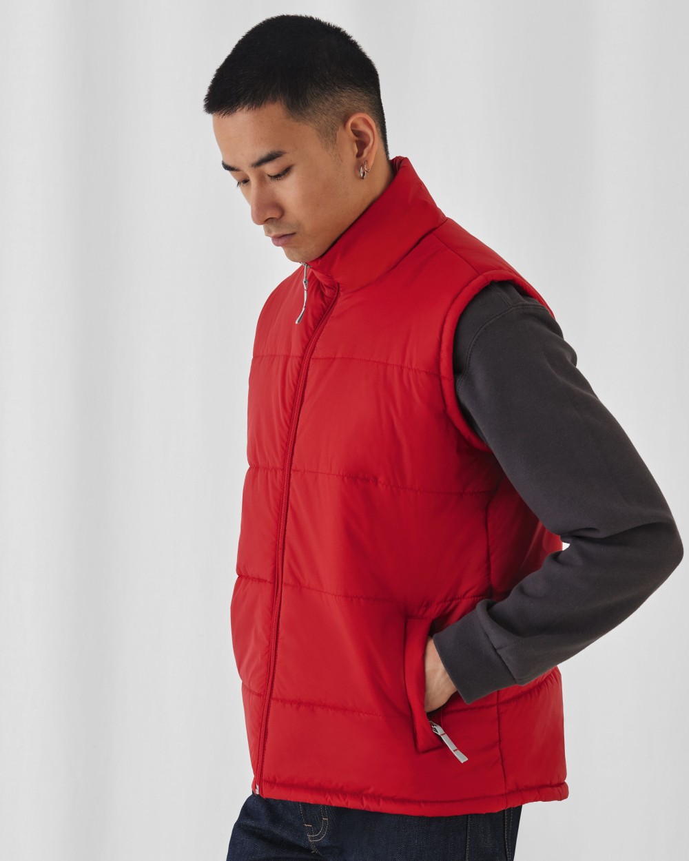 B&C BODYWARMER MEN Jacken personalisierbar