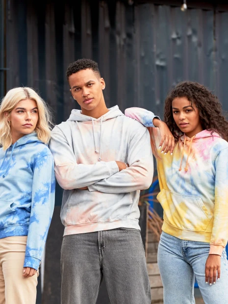 Sweat-shirts à personnaliser AWDIS TIE-DYE HOODIE 