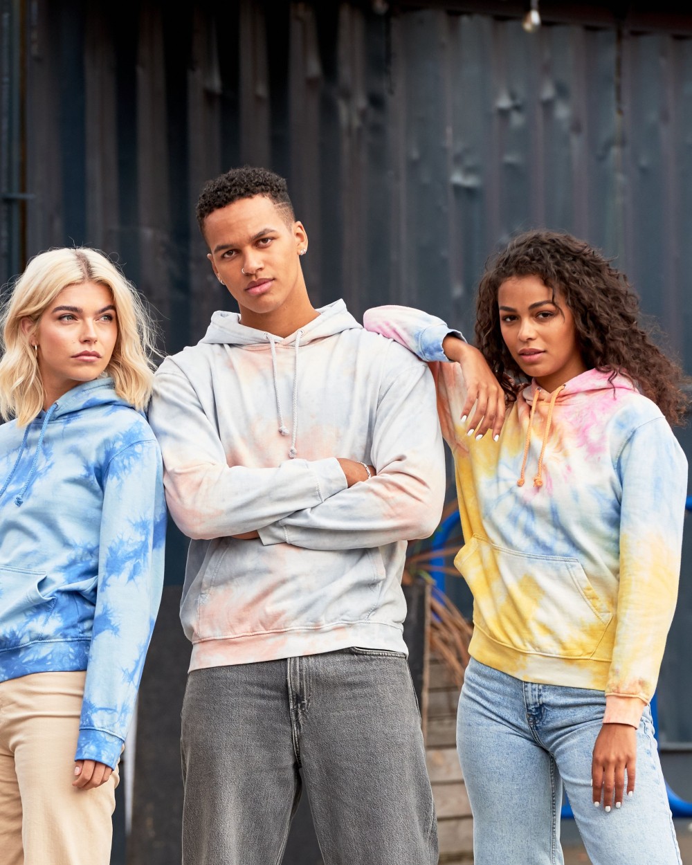 Sweat-shirts personnalisable AWDIS TIE-DYE HOODIE