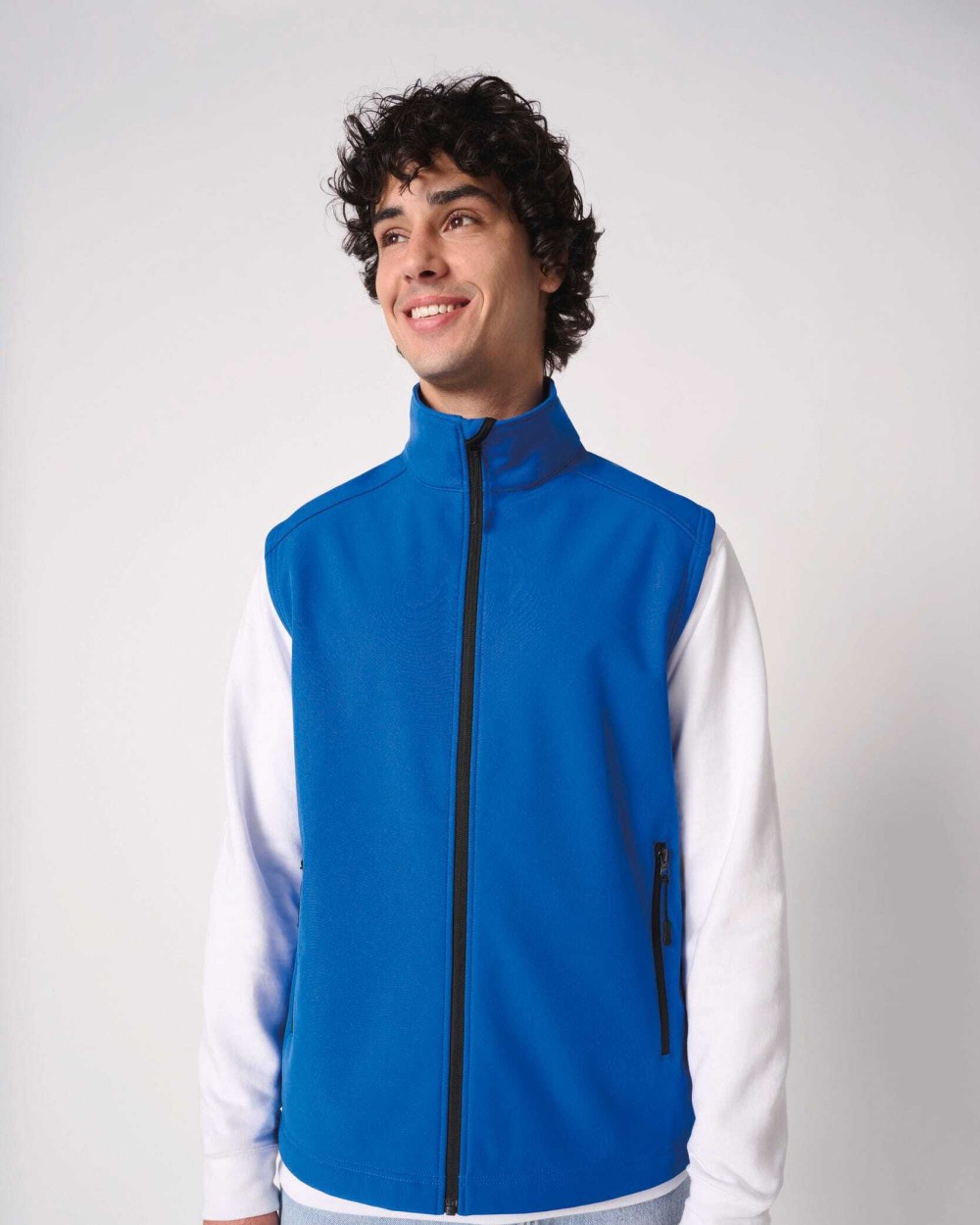 Softshells IDEAL BASIC BRAND 2-laagse uniseks softshell bodywarmer voor bedrukking &amp; borduring