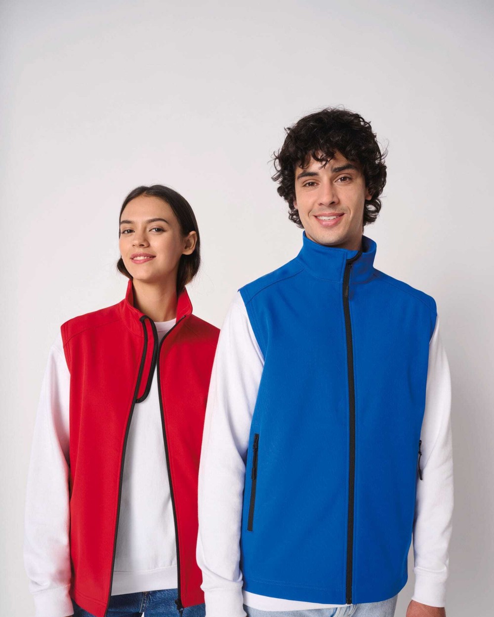 Softshells IDEAL BASIC BRAND 2-laagse uniseks softshell bodywarmer voor bedrukking &amp; borduring