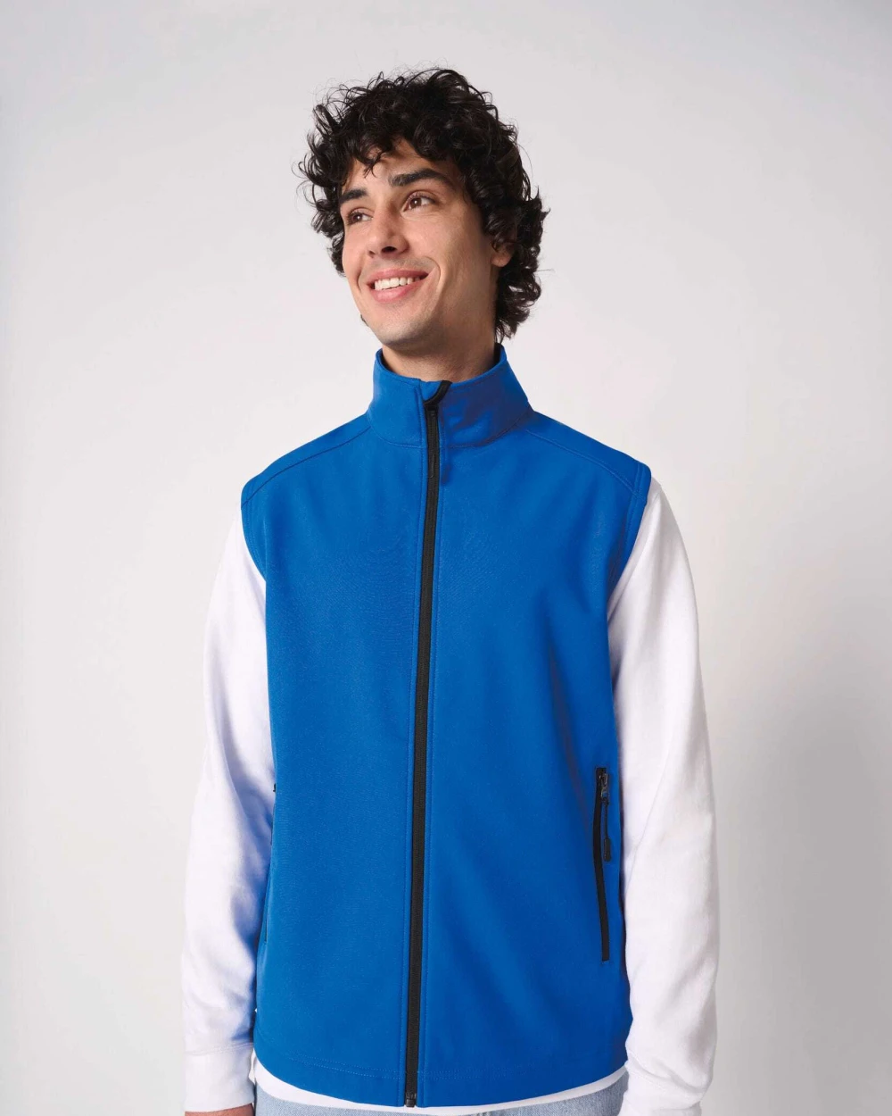 Softshells IDEAL BASIC BRAND 2-laagse uniseks softshell bodywarmer voor bedrukking &amp; borduring