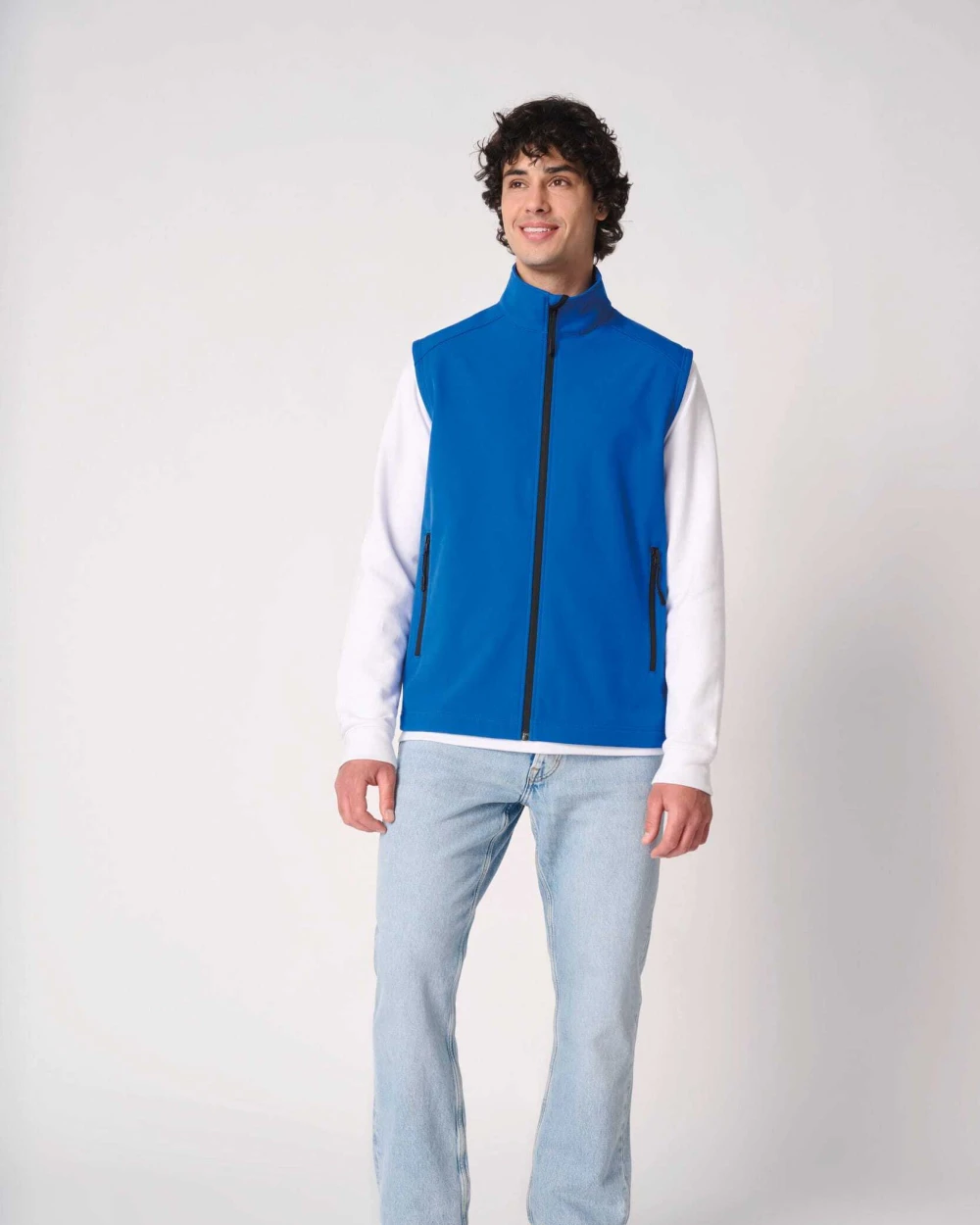 Softshells IDEAL BASIC BRAND 2-laagse uniseks softshell bodywarmer voor bedrukking &amp; borduring