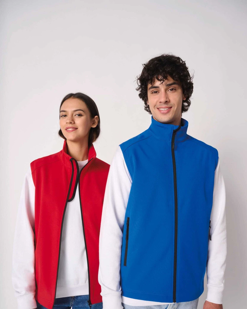 IDEAL BASIC BRAND Unisex 2-Lagen-Softshell-Bodywarmer Softshells personalisierbar