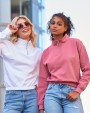 Sweat-shirts personnalisable AWDIS WOMEN'S CROPPED 1/4 ZIP SWEAT