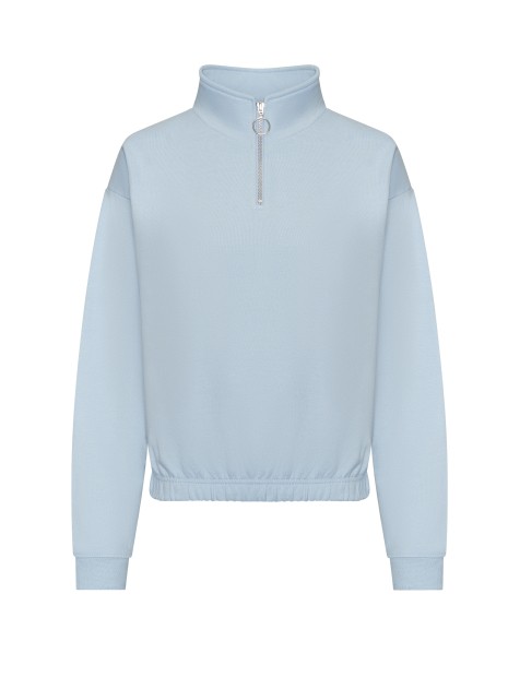 AWDIS WOMEN'S CROPPED 1/4 ZIP SWEAT /api/colors/549fa598-8d61-4fa2-82ad-90f4d2ec39ab personnalisable