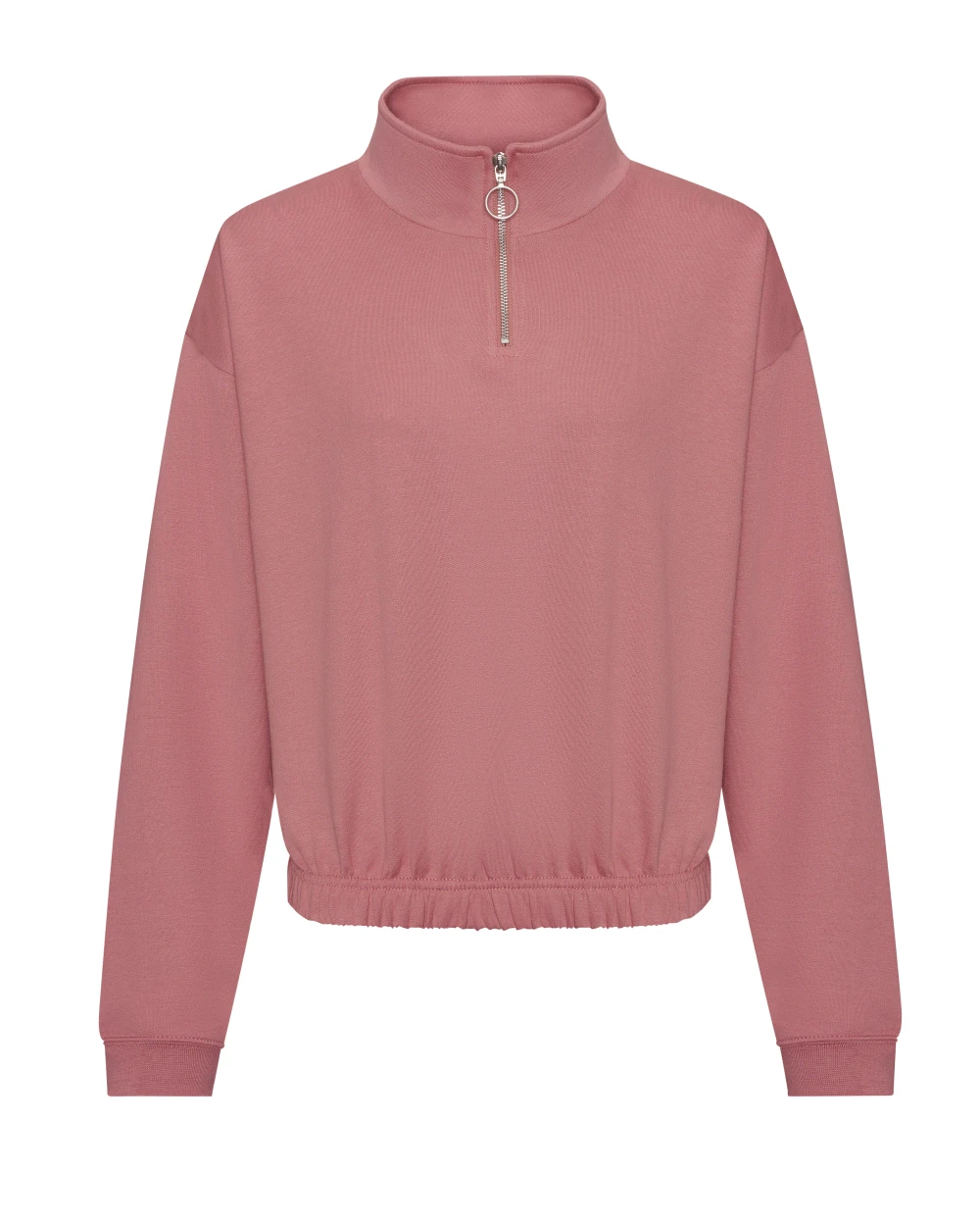 Sweat-shirts personnalisable AWDIS WOMEN'S CROPPED 1/4 ZIP SWEAT