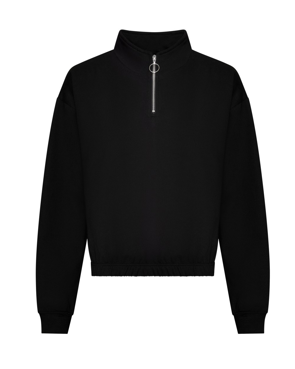 Sweat-shirts personnalisable AWDIS WOMEN'S CROPPED 1/4 ZIP SWEAT