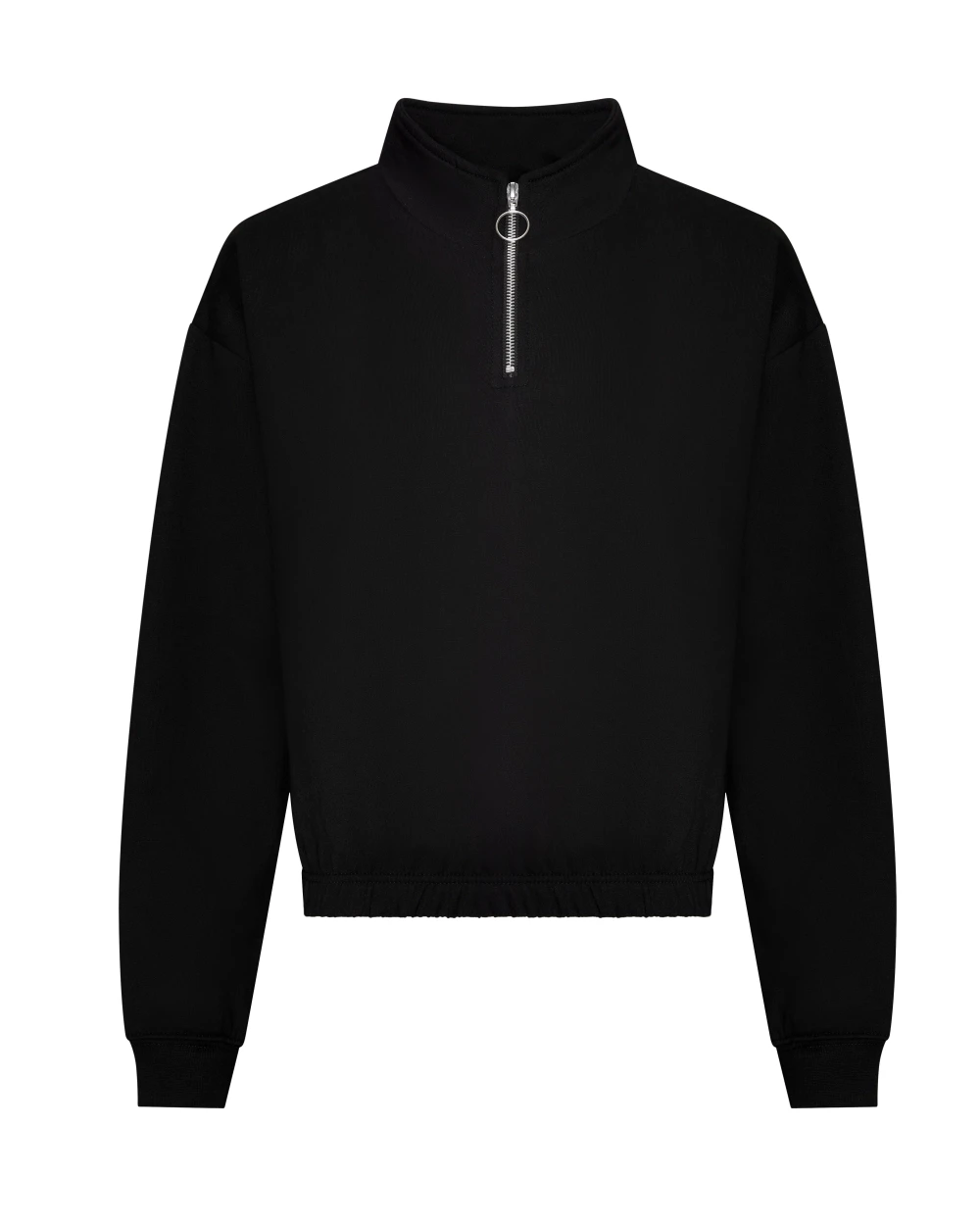 Sweat-shirts personnalisable AWDIS WOMEN'S CROPPED 1/4 ZIP SWEAT
