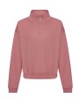 AWDIS WOMEN'S CROPPED 1/4 ZIP SWEAT /api/colors/29afb3cf-195a-4aa6-b557-4516fded1003 personnalisable