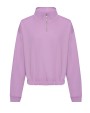 Sweaters & hoodies AWDIS WOMEN'S CROPPED 1/4 ZIP SWEAT voor bedrukking &amp; borduring