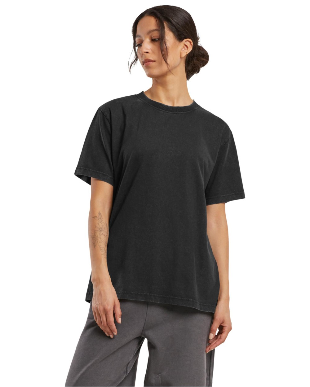 T-Shirts personnalisable BUILD YOUR BRAND Ladies Vintage Everyday Tee