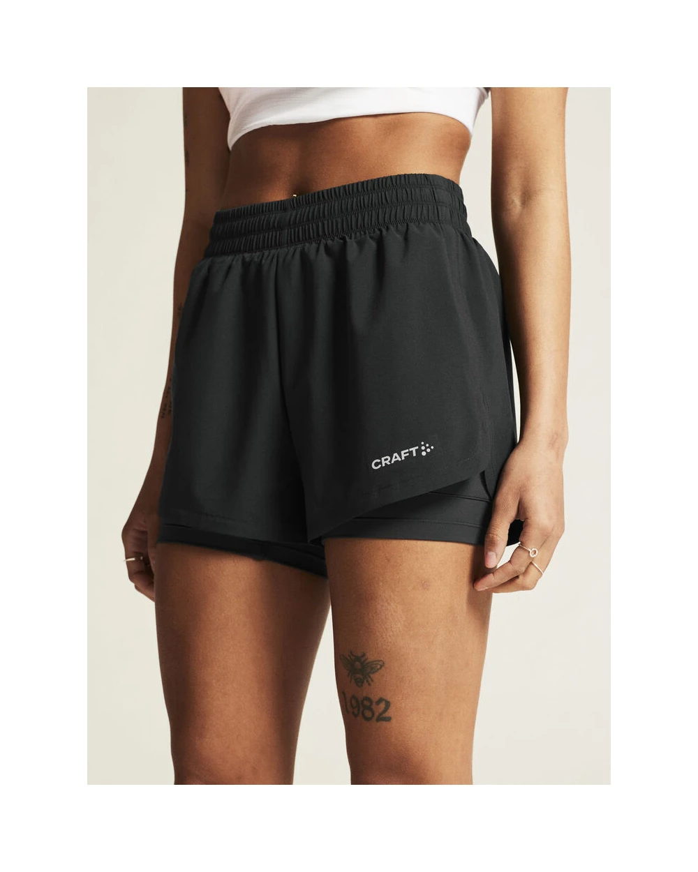 Bermuda's & Shorts CRAFT ADV Essence 2-In-1 Shorts 2 W voor bedrukking &amp; borduring
