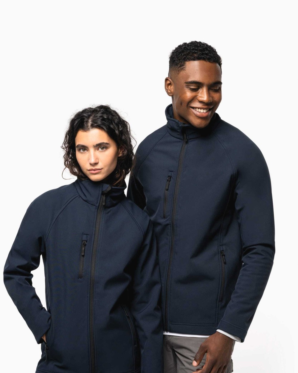 Softshells personnalisable KARIBAN Veste softshell écoresponsable 3 couches unisexe